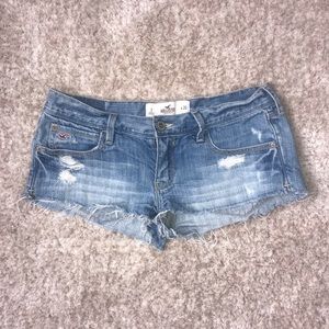 Hollister Distressed Denim Shorts